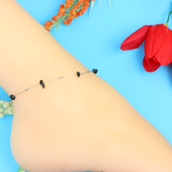 Elegant Handmade Anklet – Perfect for Women & Girls | Ideal Gift Option, DYC1700 - Picture 4 of 7